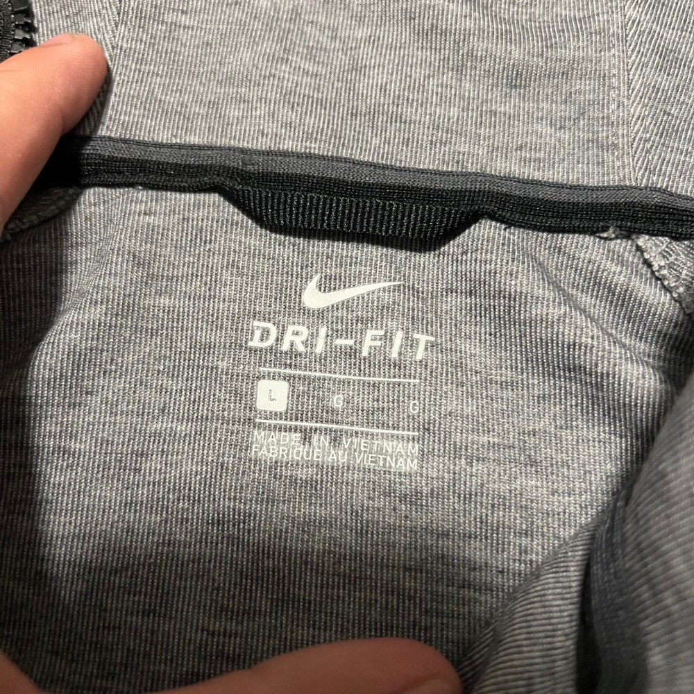 Nike Canada National Soccer Full Zip Hoodie Dri Fit Womens Large Gray CQ0335-032 - Picture 3 of 7